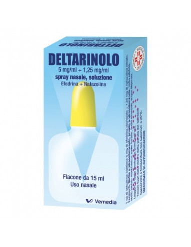 Deltarinolo spray decongestionante nasale 15ml