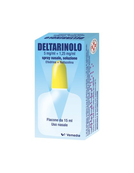 Deltarinolo spray decongestionante nasale 15ml
