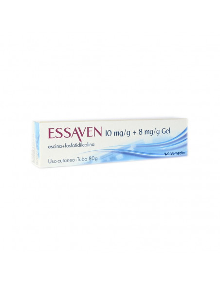 Essaven gel per insufficienza venosa e fragilità capillare escina 10mg + fosfatidilcolina 8mg 80g
