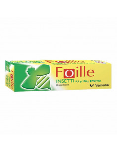 Foille insetti crema per punture d'insetti, pruriti, eritemi ed eczemi 15g 0,5%