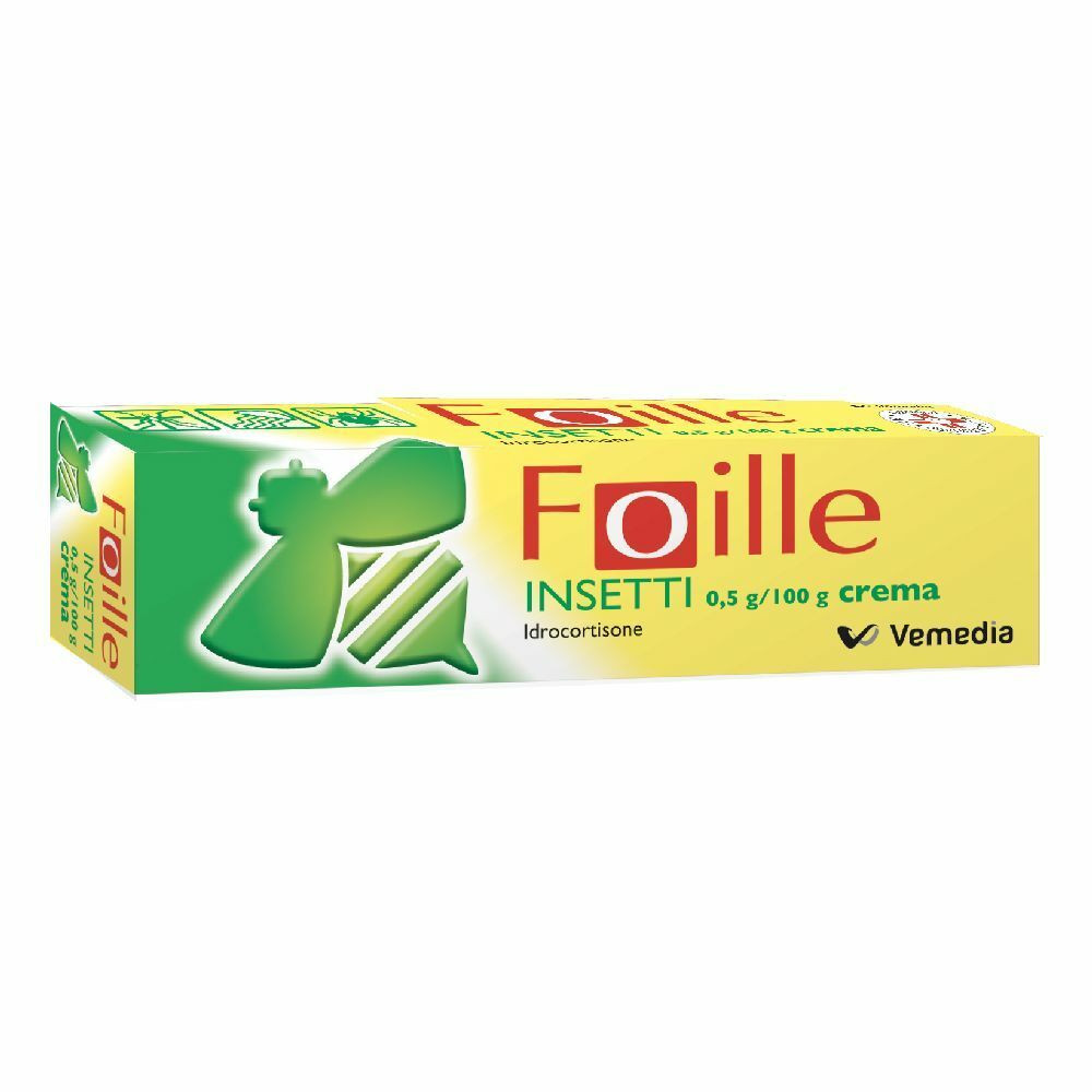 Foille insetti crema per punture d'insetti, pruriti, eritemi ed eczemi 15g 0,5%