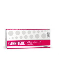 Carnitene per mancanza di L-carnitina 10 flaconi 1g/10ml