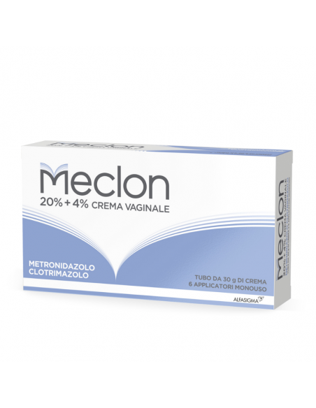 Meclon crema vaginale contro infezioni intime 6 applicatori