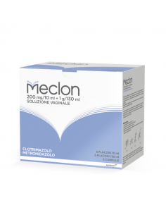 Meclon soluzione vaginale contro infezioni intime 5 flaconi