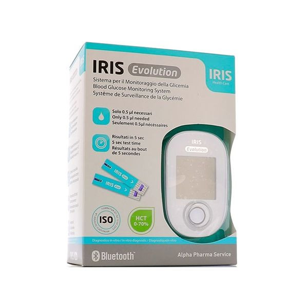 Iris evolution monitoraggio glicemia