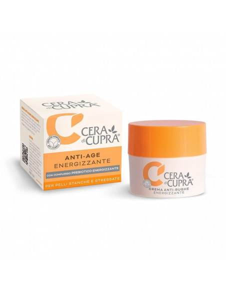 Cera di cupra crema anti-rughe energizzante per tutti i tipi di pelle 50ml