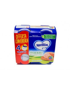 Mellin omog prosciutto 4x80g