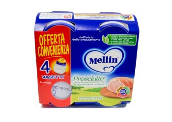 Mellin omog prosciutto 4x80g