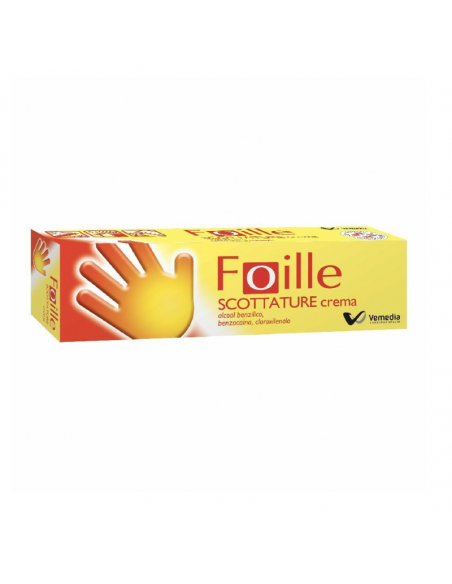 Foille scottature crema per ustioni o scottature casalinghe 29,5g