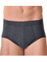 Slip ernia ch c/pelote nero misura 3