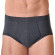 Slip ernia ch c/pelote nero misura 3