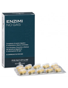 Principium enzimi no gas 24 compresse