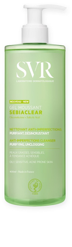 Sebiaclear gel moussant 400ml