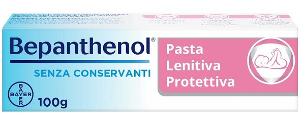 Image of Bepanthenol pasta lenitiva protettiva per cambio pannolino 100g cod085