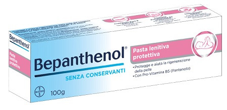 Bepanthenol pasta lenitiva protettiva per cambio pannolino 100g