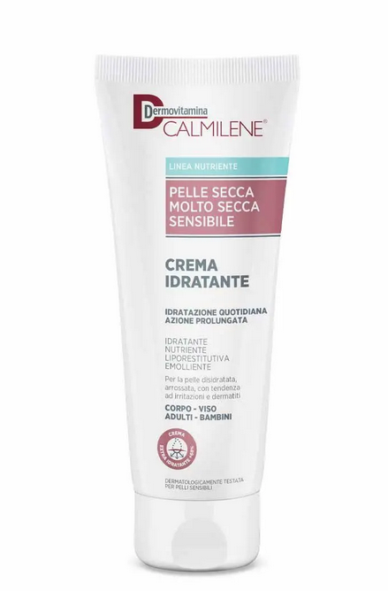 Image of Dermovitamina calmilene crema idratante per pelle secca, molto secca o sensibile 250ml cod085
