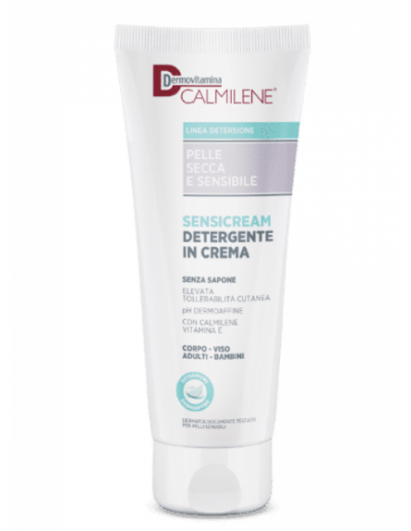 Dermovitamina calmilene sensicream detergente in crema per la detersione quotidiana di pelle secca e sensibile 250ml