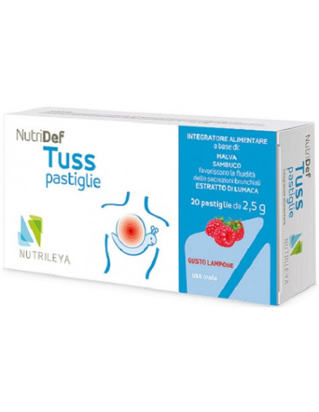 Nutridef tuss 20 pastiglie lampone