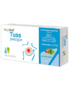 Nutridef tuss 20 pastiglie pino mu