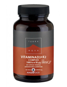 Vitamina d3 + k2 50 capsule terrano