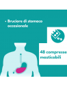 Gaviscon compresse per il bruciore di stomaco occasionale gusto menta 48 compresse masticabili
