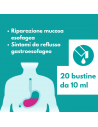 Gaviscon gavirepair sospensione orale contro i sintomi del reflusso gastroesofageo gusto ciliegia 20 bustine