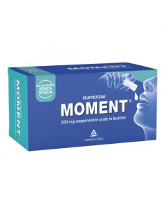Moment ibuprofene sospensione orale 8 bustine 200mg