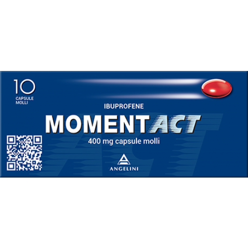 Momentact 10 capsule molli 400mg