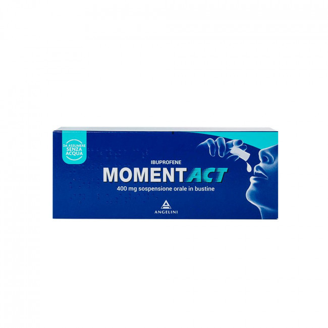 Momentact sospensione orale 8 bustine 400mg