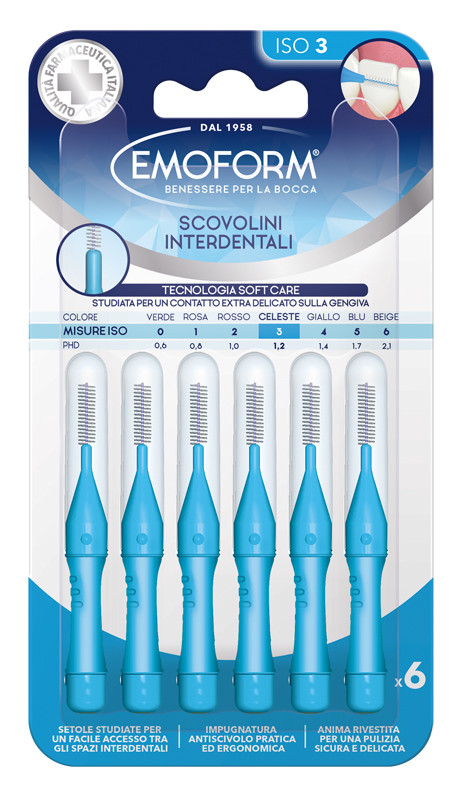Emoform scovolino iso 3 celest