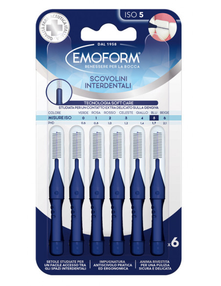 Emoform scovolino iso 5 blu