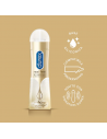 Durex real feel gel lubrificante caldo a lunga durata a base siliconica 50ml