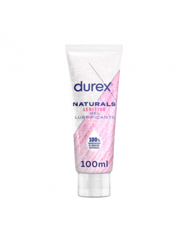 Durex naturals lenitivo gel lubrificante con ingredienti di origine vegetale 100ml