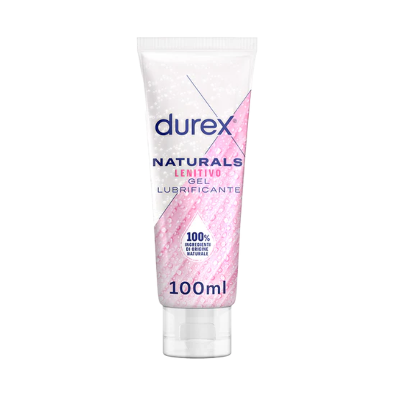 Durex naturals lenitivo gel lubrificante con ingredienti di origine vegetale 100ml