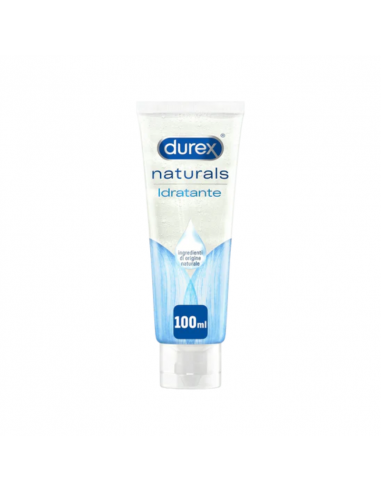 Durex naturals idratante gel lubrificante con ingredienti di origine vegetale 100ml