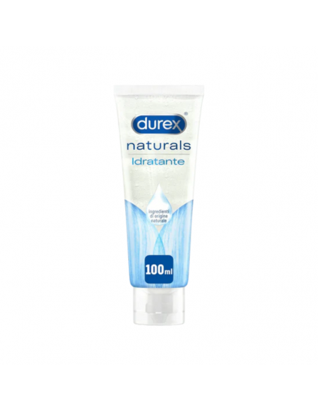 Durex naturals idratante gel lubrificante con ingredienti di origine vegetale 100ml