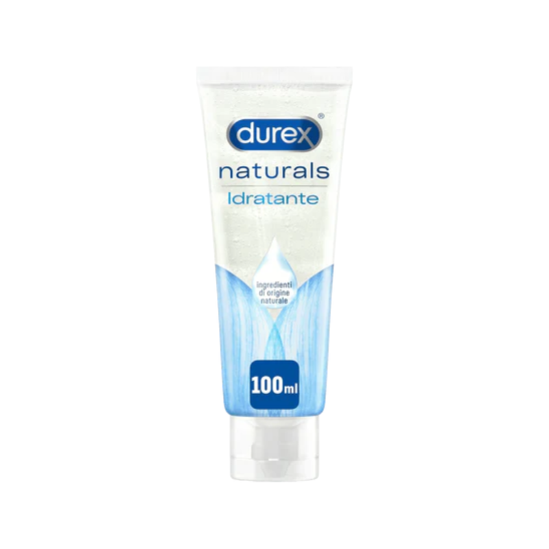 Durex naturals idratante gel lubrificante con ingredienti di origine vegetale 100ml
