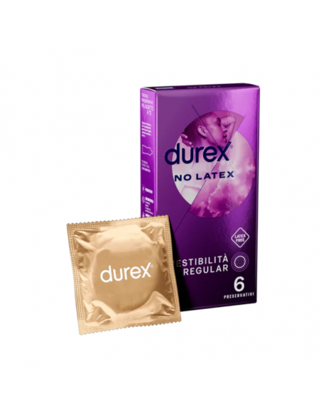 Durex no latex profilattici senza lattice 6 pezzi