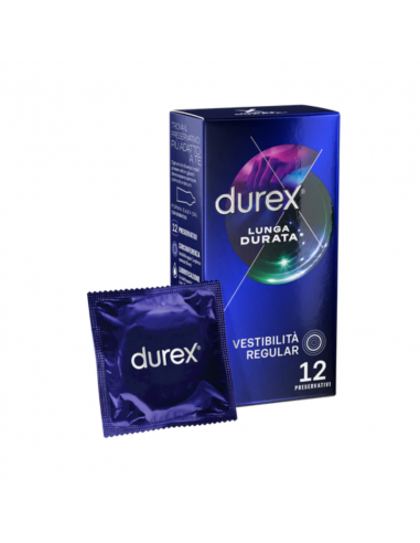 Durex lunga durata profilattici per un piacere prolungato 12 pezzi