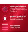 Durex supersottile profilattici vestibilità aderente 6 pezzi