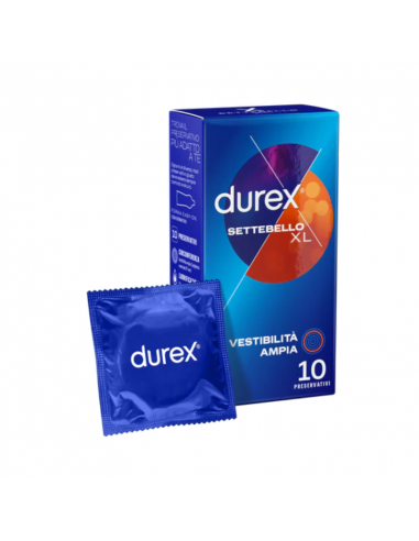 Durex settebello xl profilattici 10 pezzi