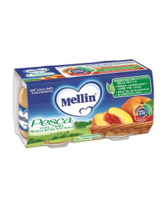 Omog mellin pesca 2x100g