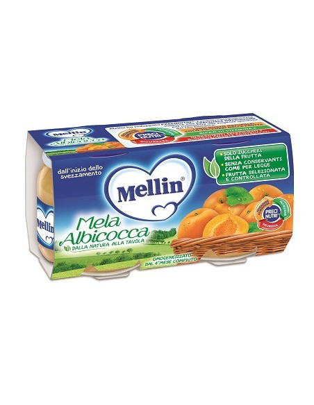 Omog mellin alb 2x100g