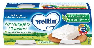Mellin baby formaggino 2x