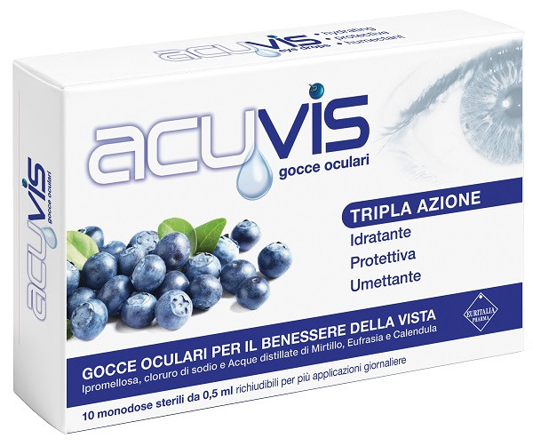 Image of Acuvis gocce oculari 10fl 0,5m cod085