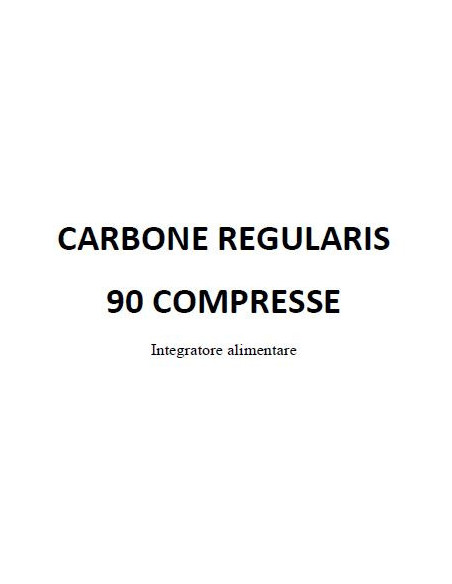 Carbone regularis 90 compresse