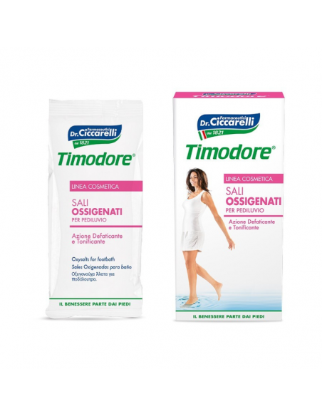 Timodore sali ossigenati per pediluvio ad azione defaticante e tonificante 400gr
