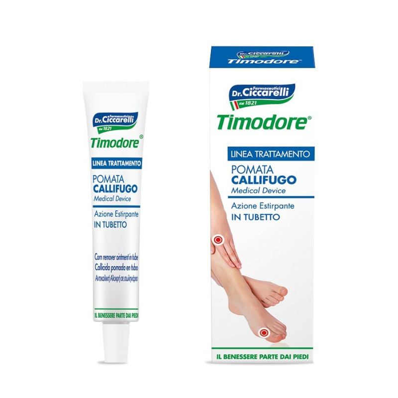 Timodore callifugo in tubetto ad azione estirpante contro calli e duroni 5ml