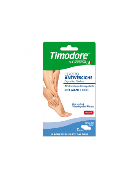 Timodore cerotto piccolo antivesciche per dita delle mani e dei piedi 7 pezzi