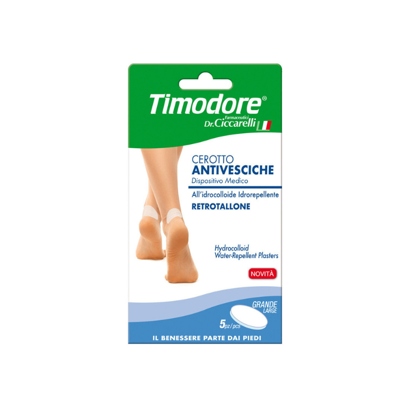 Timodore cerotto grande antivesciche per retrotallone 5 pezzi